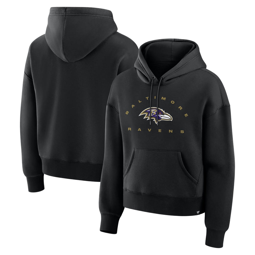 Baltimore Ravens Fanatics Women's Eligible Receiver Legacy Pullover Hoodie - Black