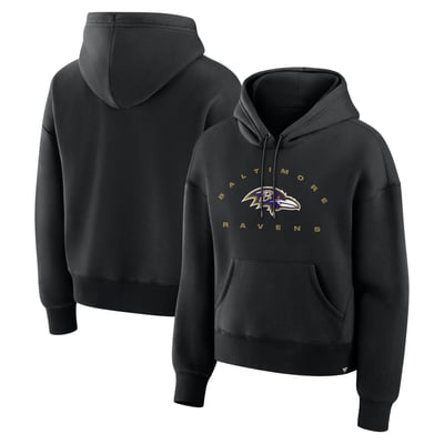 Baltimore Ravens Fanatics Women's Eligible Receiver Legacy Pullover Hoodie - Black