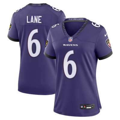 Ja'Kobi Lane Baltimore Ravens Nike Women's Team Game Jersey - Purple