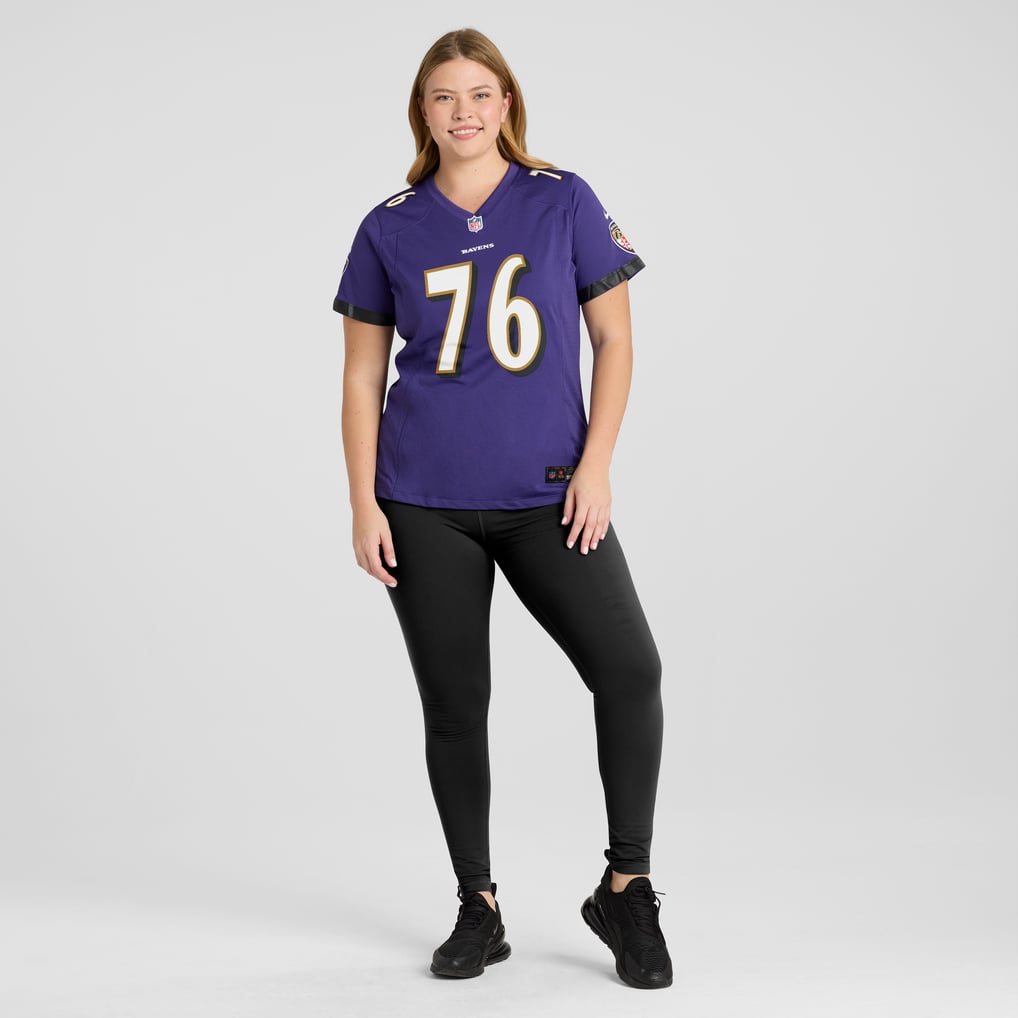 Kenyon Green Baltimore Ravens Nike Women's Team Game Jersey -  Purple