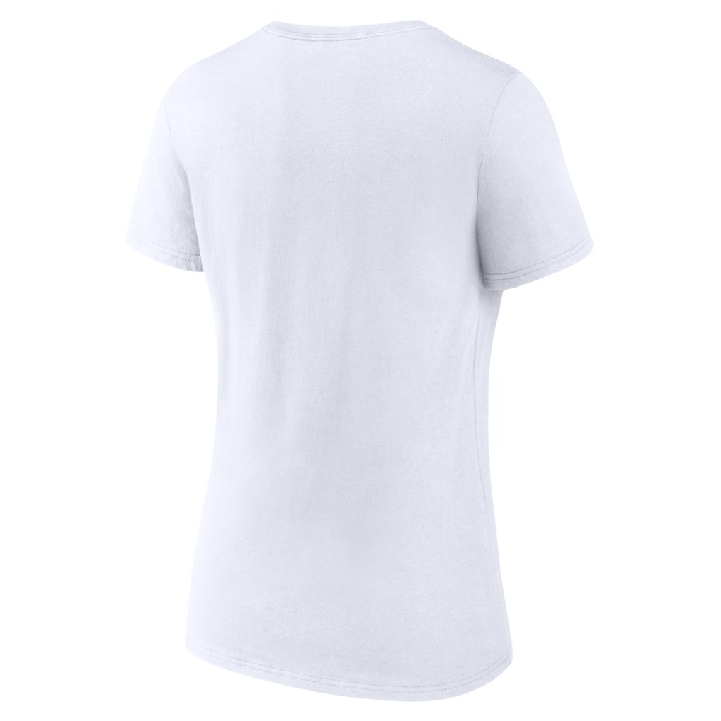 Baltimore Ravens Women's Primary Team Logo V-Neck T-Shirt - White