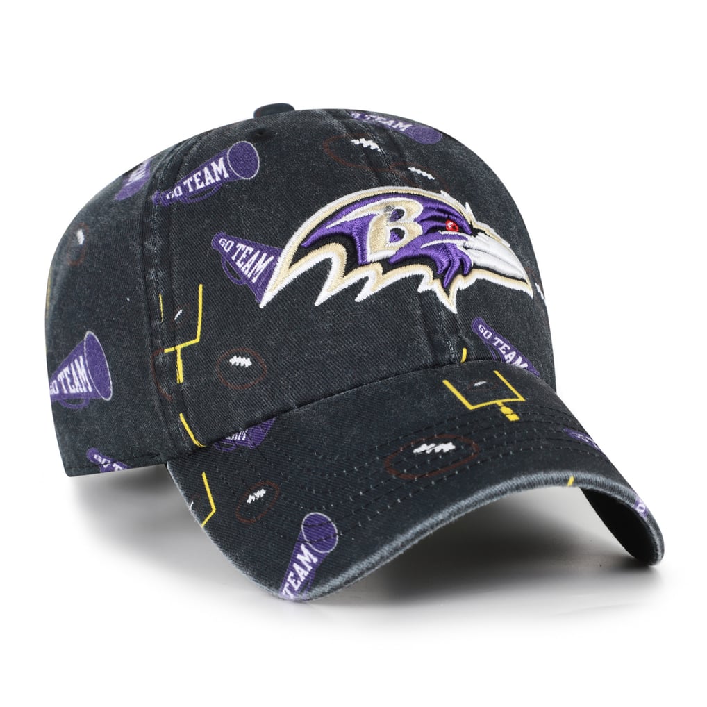  Baltimore Ravens '47 Youth Stomping Ground Clean Up Adjustable Hat - Black