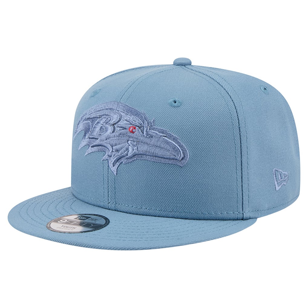 Baltimore Ravens New Era Youth Color Pack A-Frame 9FIFTY Snapback Hat - Blue
