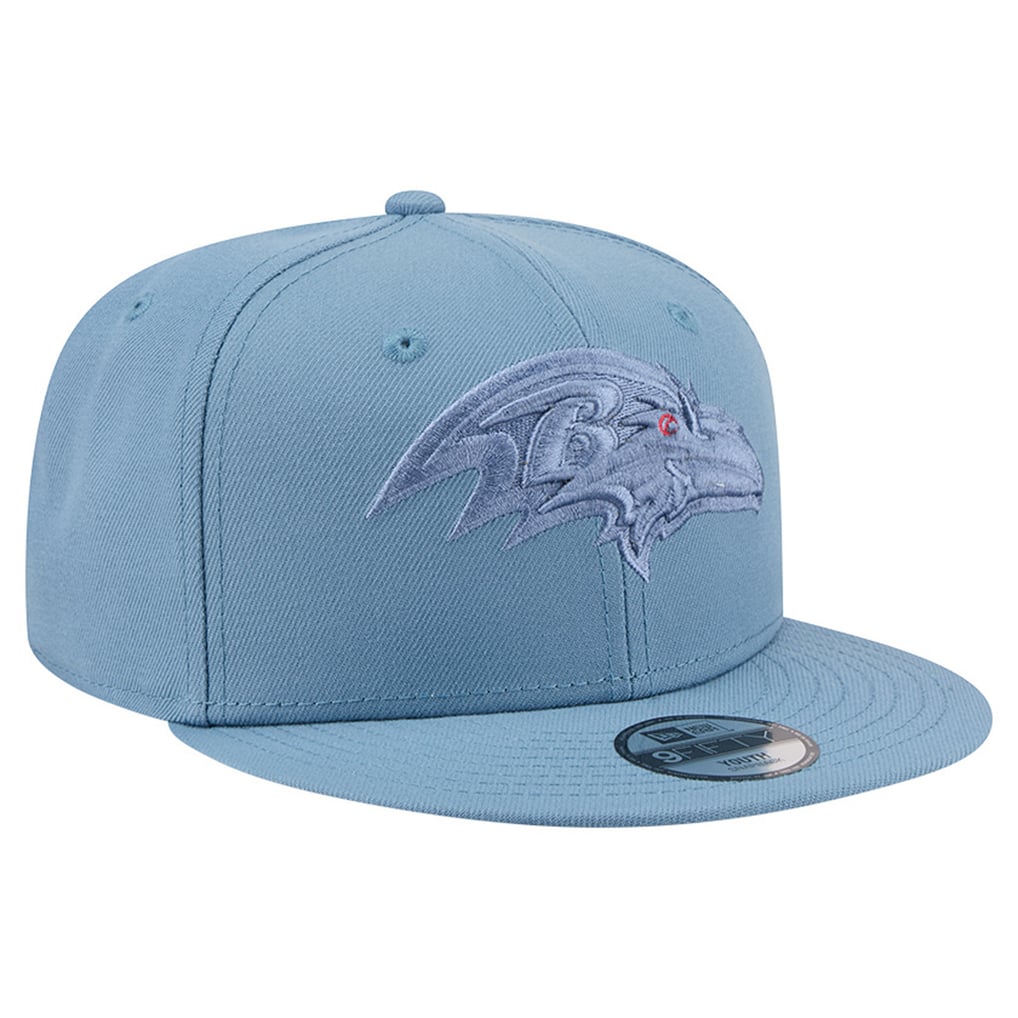 Baltimore Ravens New Era Youth Color Pack A-Frame 9FIFTY Snapback Hat - Blue
