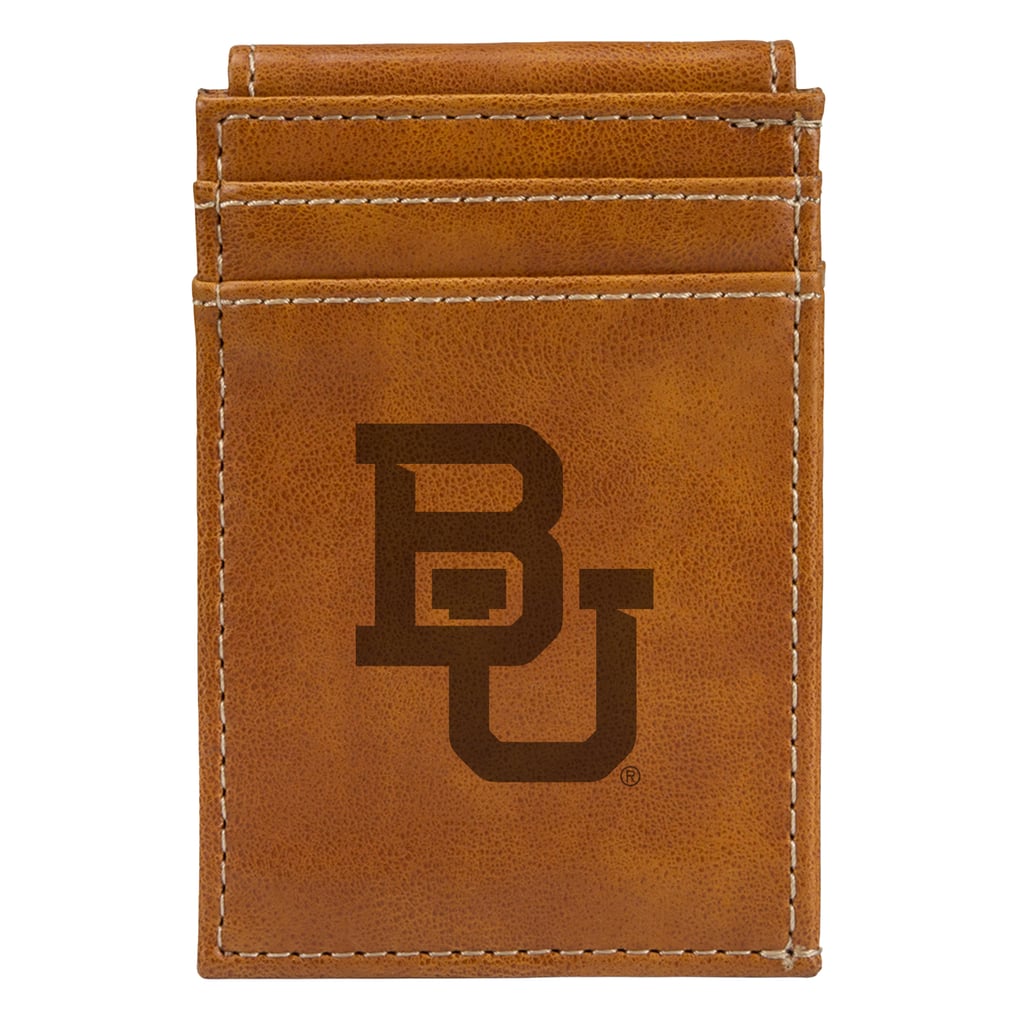 Baylor Bears Front Pocket Wallet - Brown