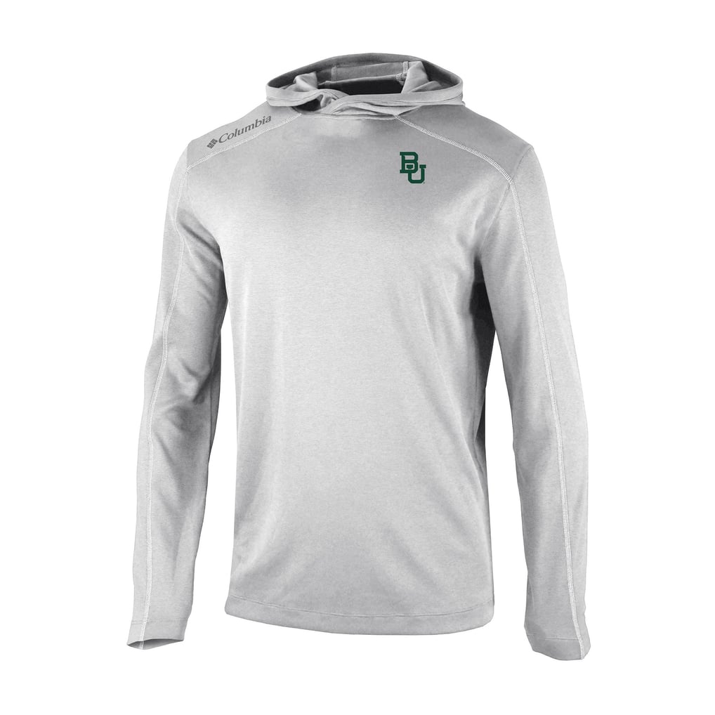 Baylor Bears Columbia Shotgun Pullover Hoodie - Gray