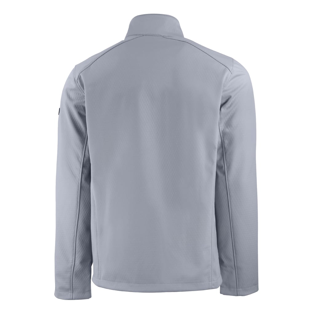  Baylor Bears Cutter & Buck Evoke Eco Softshell Recycled Full-Zip Jacket - Gray
