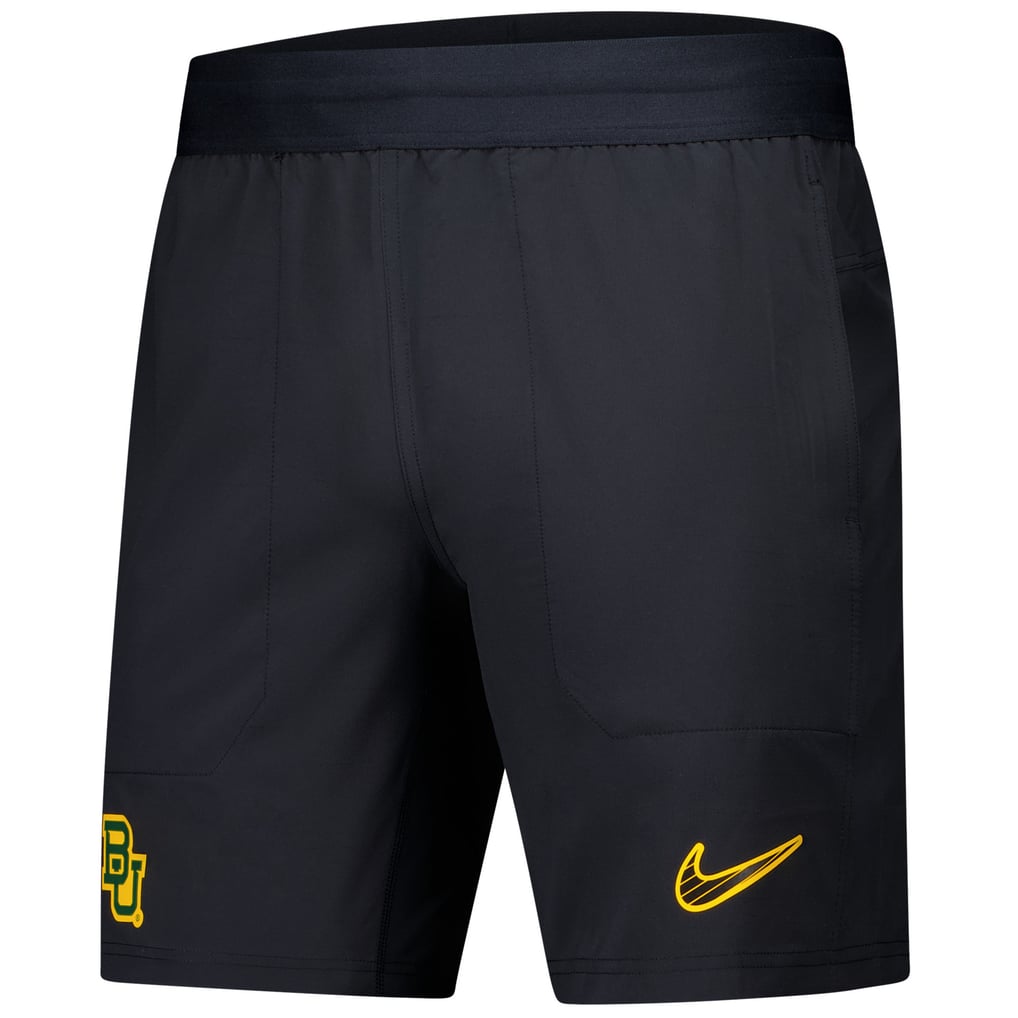 Baylor Bears Nike 2024/25 Sideline Performance Woven Shorts - Black