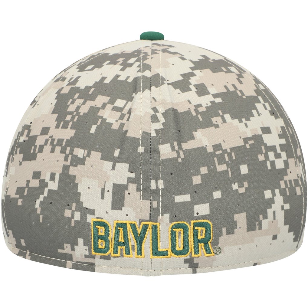 Baylor Bears Nike Aero True Baseball Performance Fitted Hat - Camo