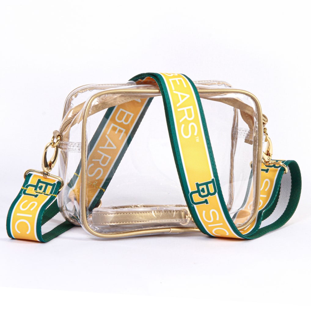 Baylor Bears Women's Hailey Clear Purse with Logo Strap