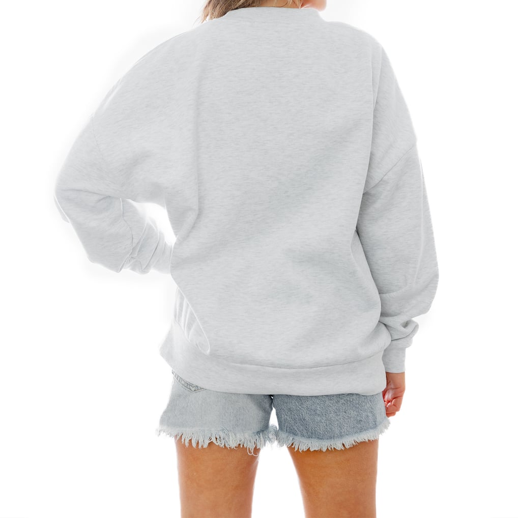 Baylor Bears Gameday Couture Women's Baseball Premium Fleece Drop Pullover Sweatshirt - Gray
