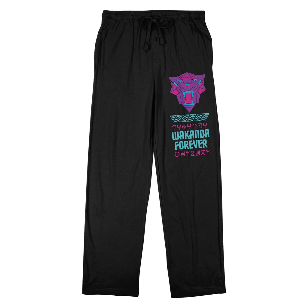 Black Panther BIOWORLD Pajama Pants - Black