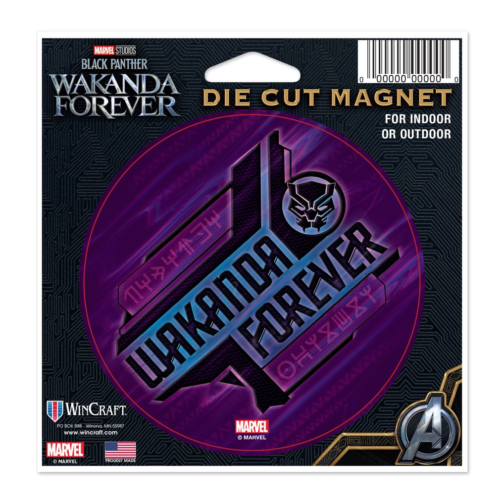 Black Panther WinCraft 4.5" x 6" Die-Cut Magnet