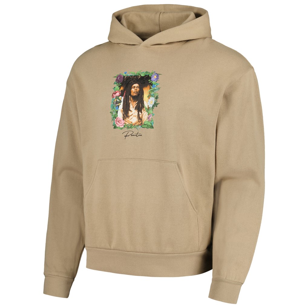 Bob Marley Primitive Apparel Unisex Everlasting Pullover Hoodie - Tan