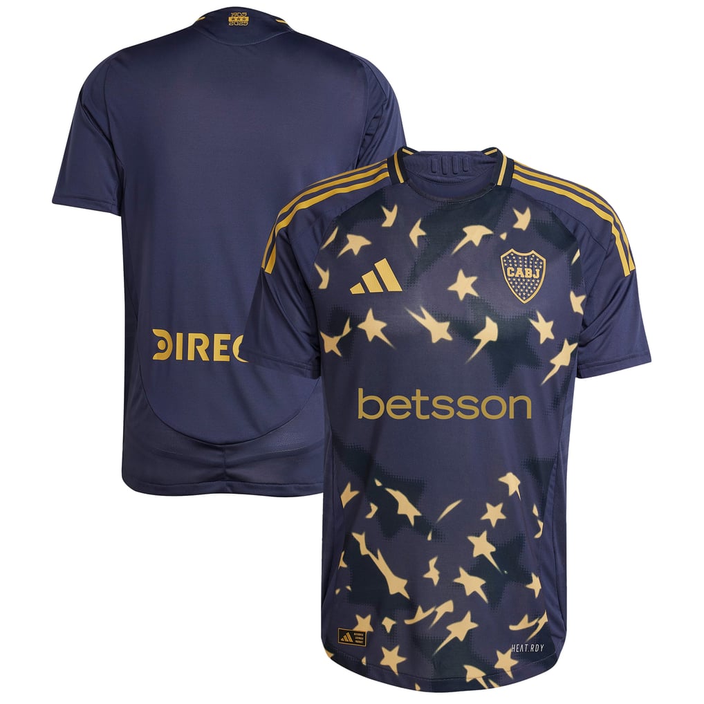 Boca Juniors adidas 2024/25 Third Authentic Jersey - Navy