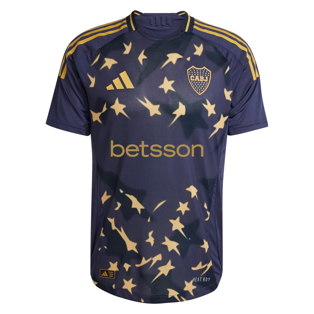 Boca Juniors adidas 2024/25 Third Authentic Jersey - Navy