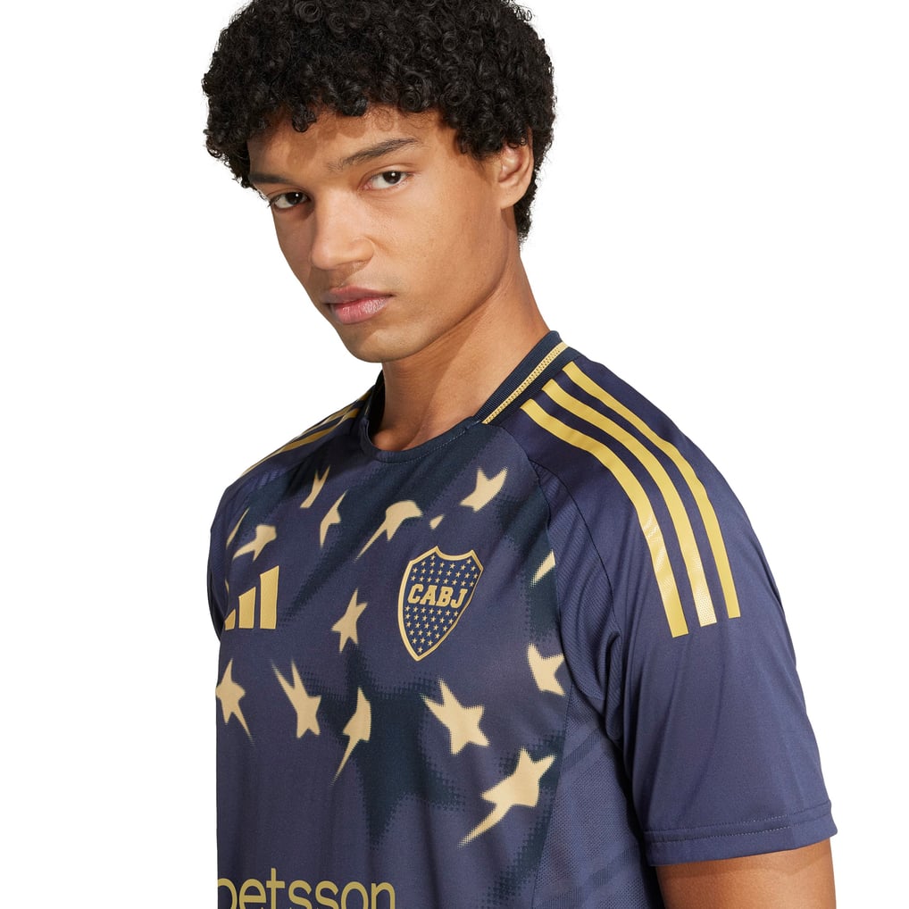 Boca Juniors adidas 2024/25 Third Authentic Jersey - Navy