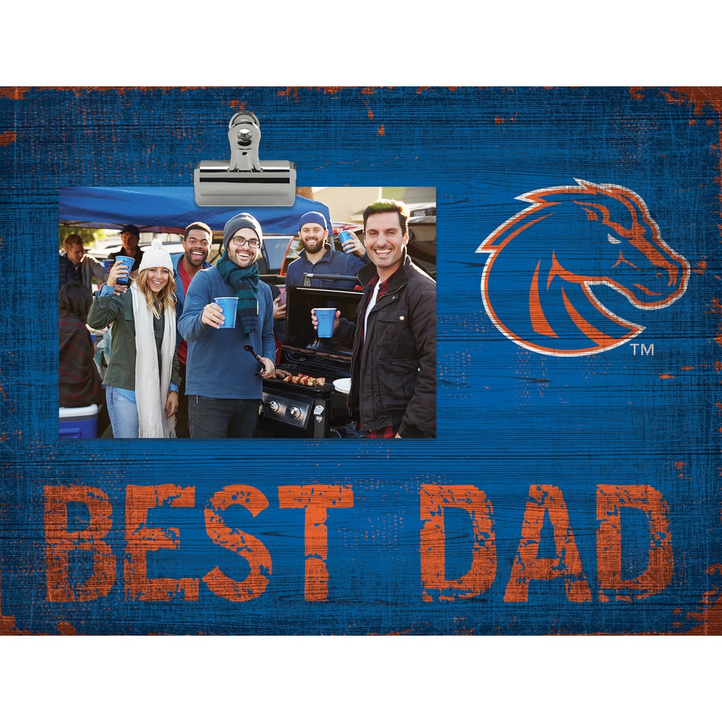Boise State Broncos 8'' x 10.5'' Best Dad Clip Frame