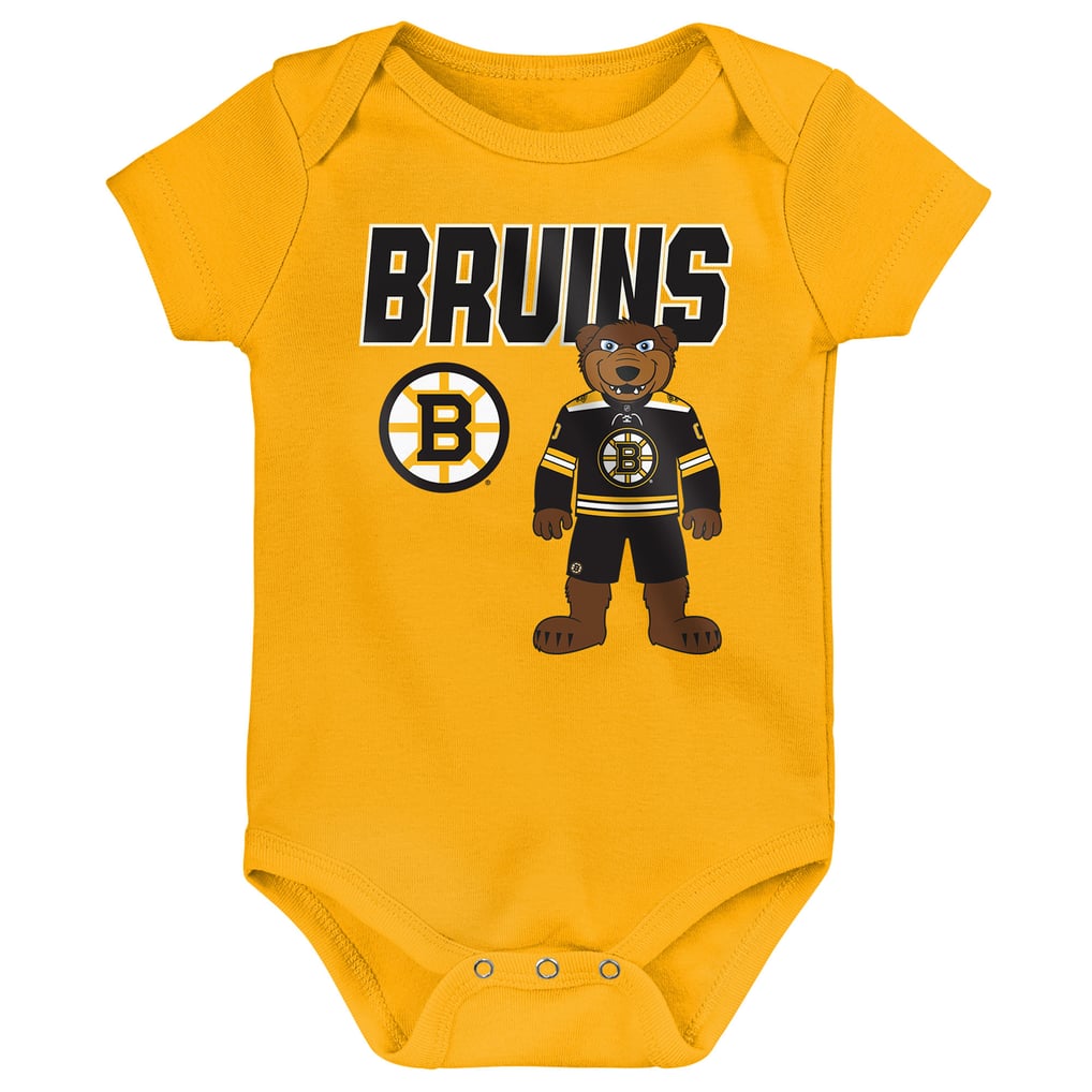 Boston Bruins Outerstuff Infant & Newborn Littlest Player Three-Pack Bodysuit Set