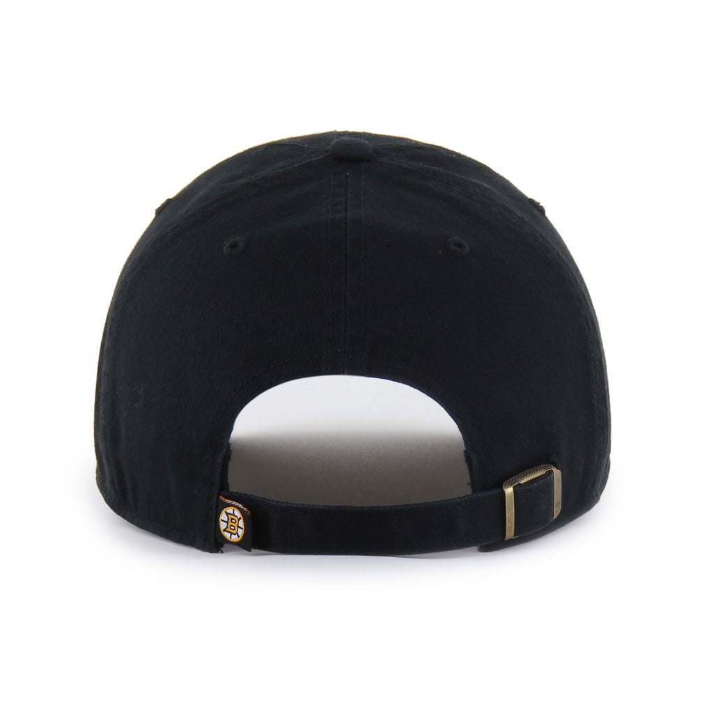 Boston Bruins '47 Core Logo Clean Up Adjustable Hat - Black