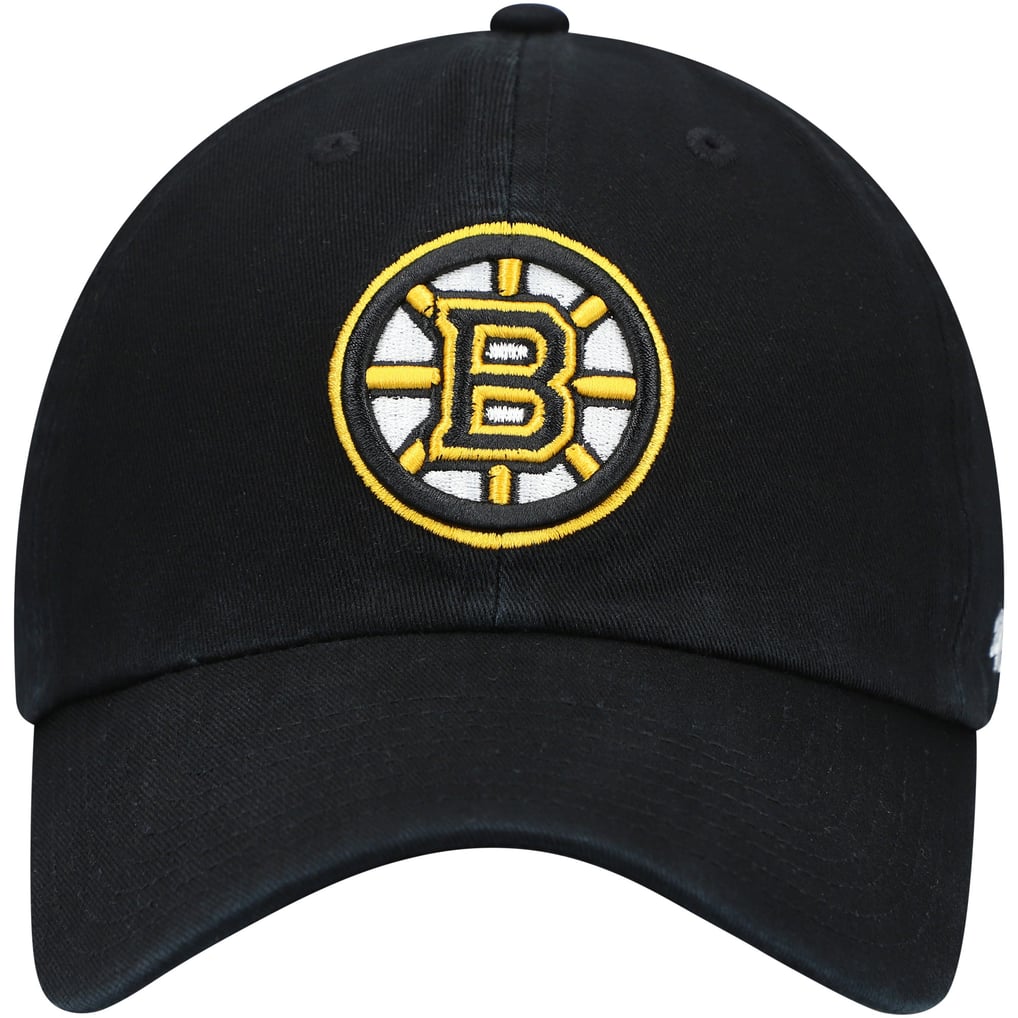 Boston Bruins '47 Team Clean Up Adjustable Hat - Black