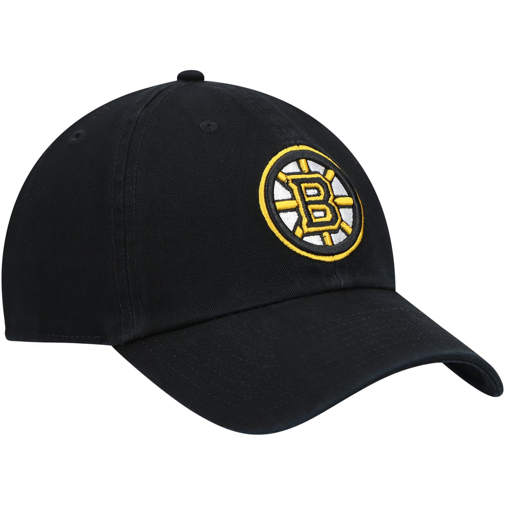 Boston Bruins '47 Team Clean Up Adjustable Hat - Black