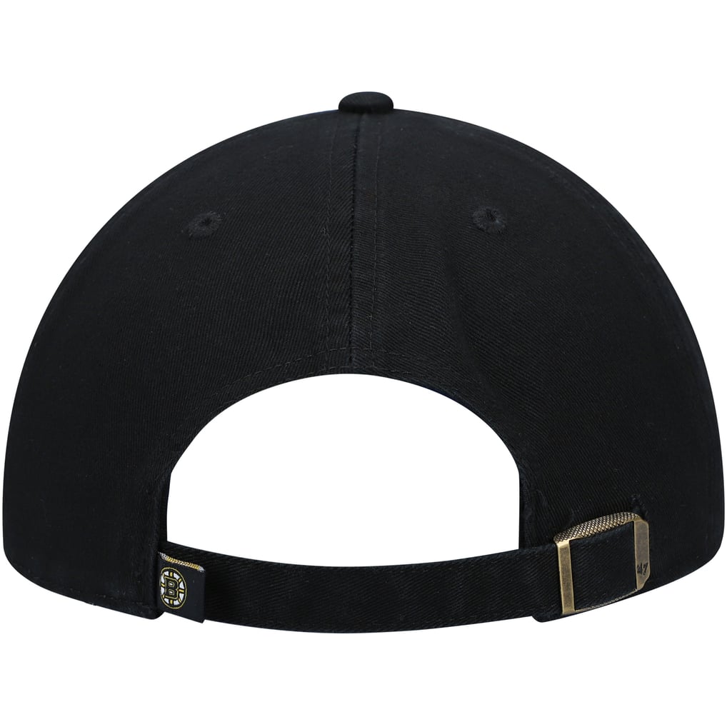 Boston Bruins '47 Team Clean Up Adjustable Hat - Black
