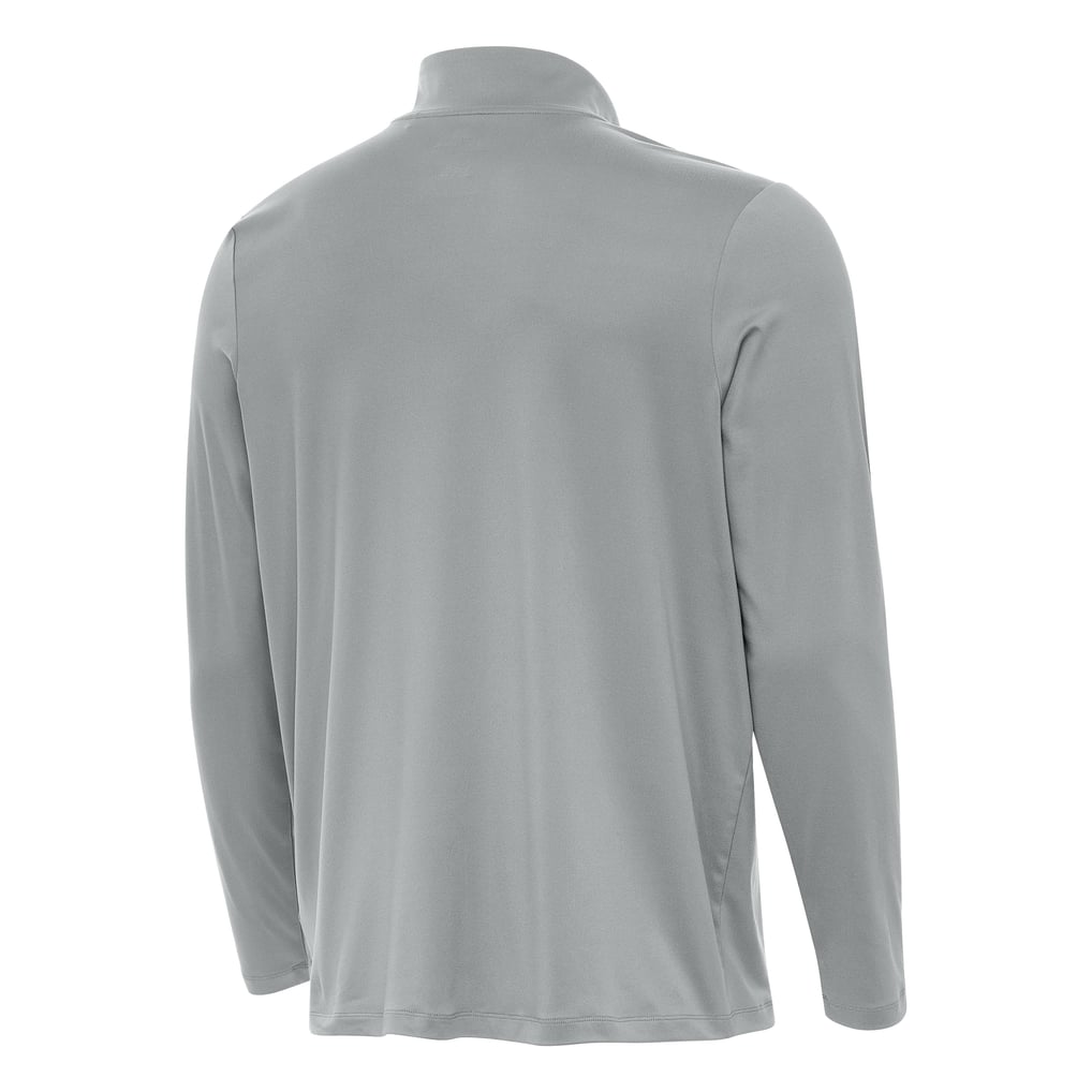 Boston Bruins Antigua Reprocess Quarter-Zip Pullover - Gray