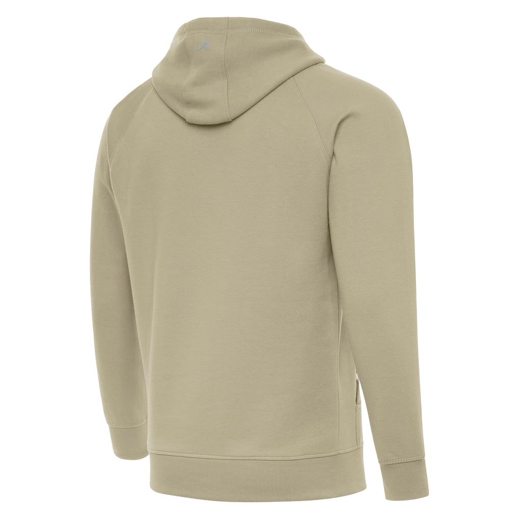 Boston Bruins Antigua Victory Pullover Hoodie - Khaki