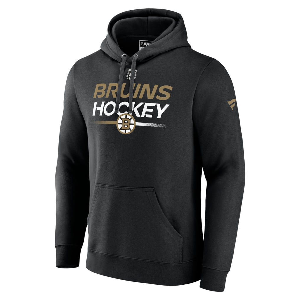  Boston Bruins Fanatics Authentic Pro Pullover Hoodie - Black