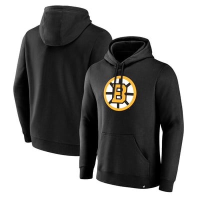 Boston Bruins Essential Pullover Hoodie - Black