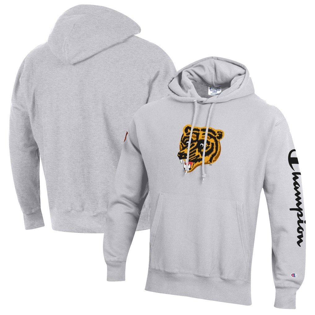 Boston Bruins Champion Reverse Weave Pullover Hoodie - Heathered Gray