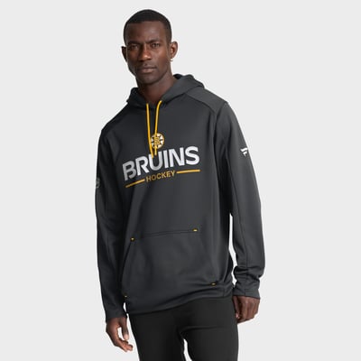 Boston Bruins Fanatics Authentic Pro Rink Hoodie - Black