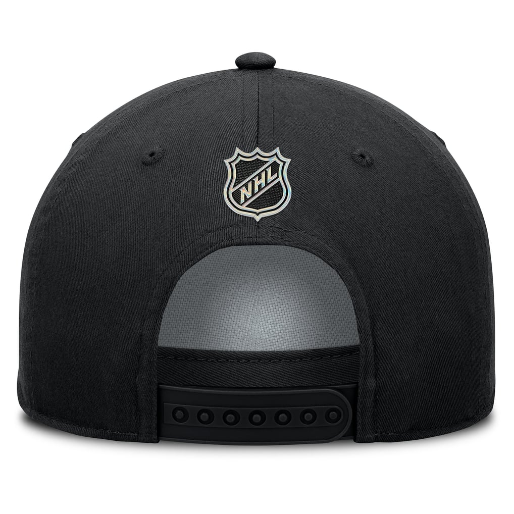 Boston Bruins Fanatics Authentic Pro Rink Roper A-Frame Adjustable Hat - Black