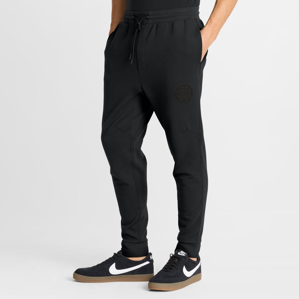 Boston Bruins Fanatics Authentic Pro Road Tri-Blend Joggers - Black