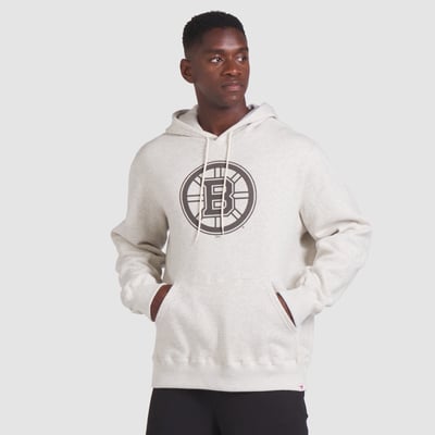 Boston Bruins Fanatics Made in Canada Pullover Hoodie - Cream