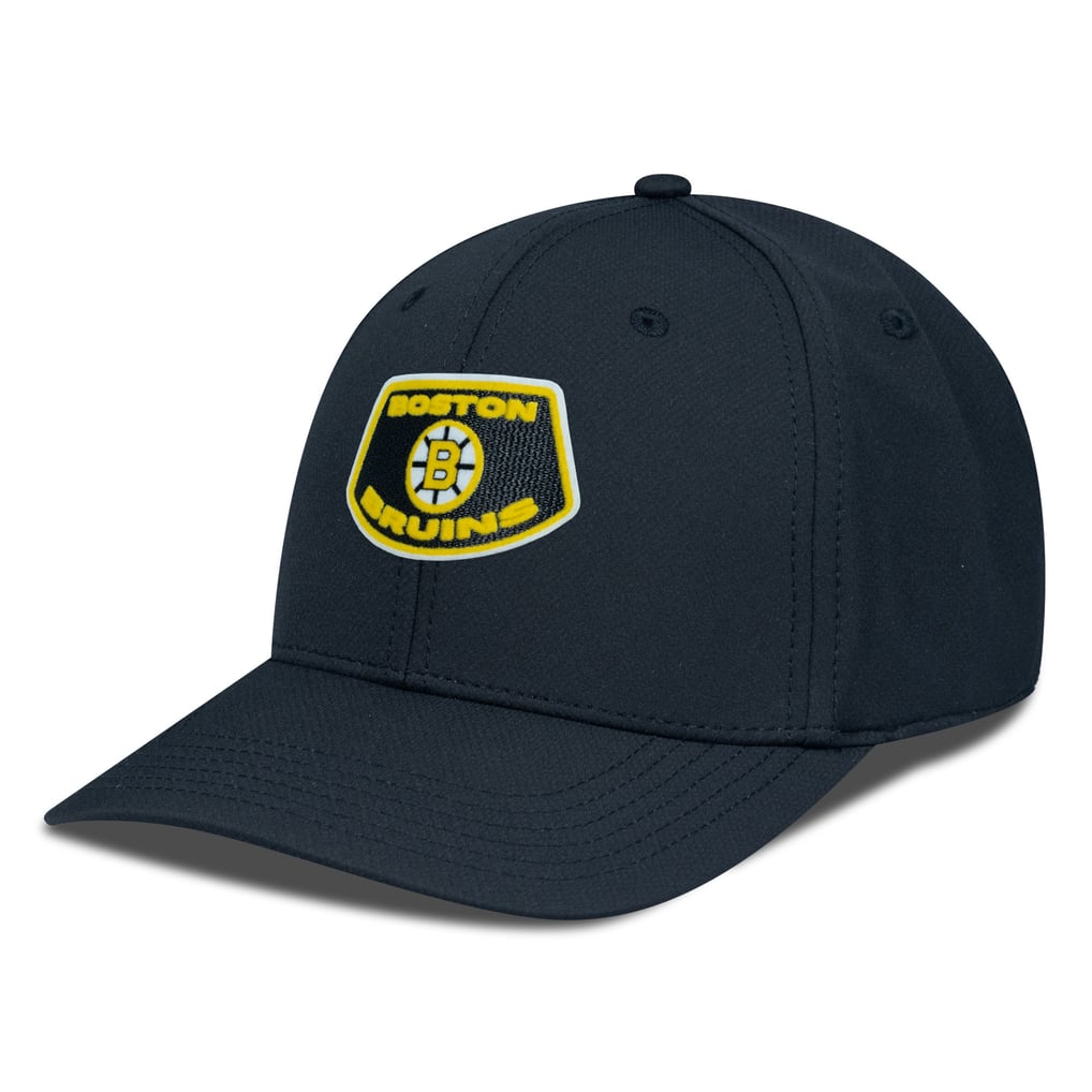 Boston Bruins Levelwear Retro Skylight Rise Flex Hat - Black