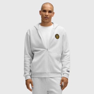 Boston Bruins lululemon Steady State Full-Zip Hoodie - Heathered Core Ultra Light Grey