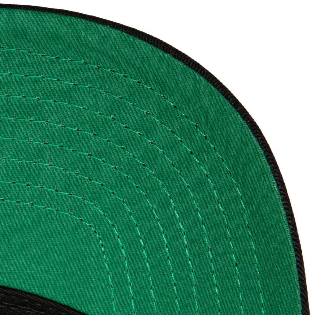 Boston Bruins Mitchell & Ness Team Seal Trucker Snapback Hat - Black