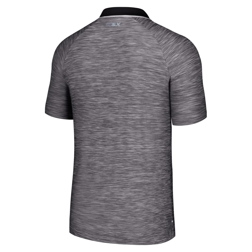  Boston Bruins MSX by Michael Strahan Strategy Raglan Polo - Black