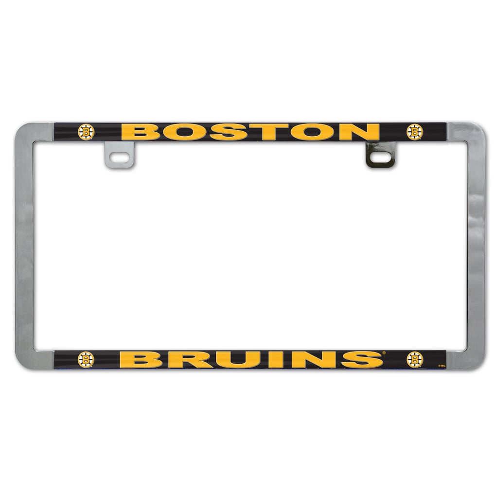 Boston Bruins WinCraft Thin Rim License Plate Frame