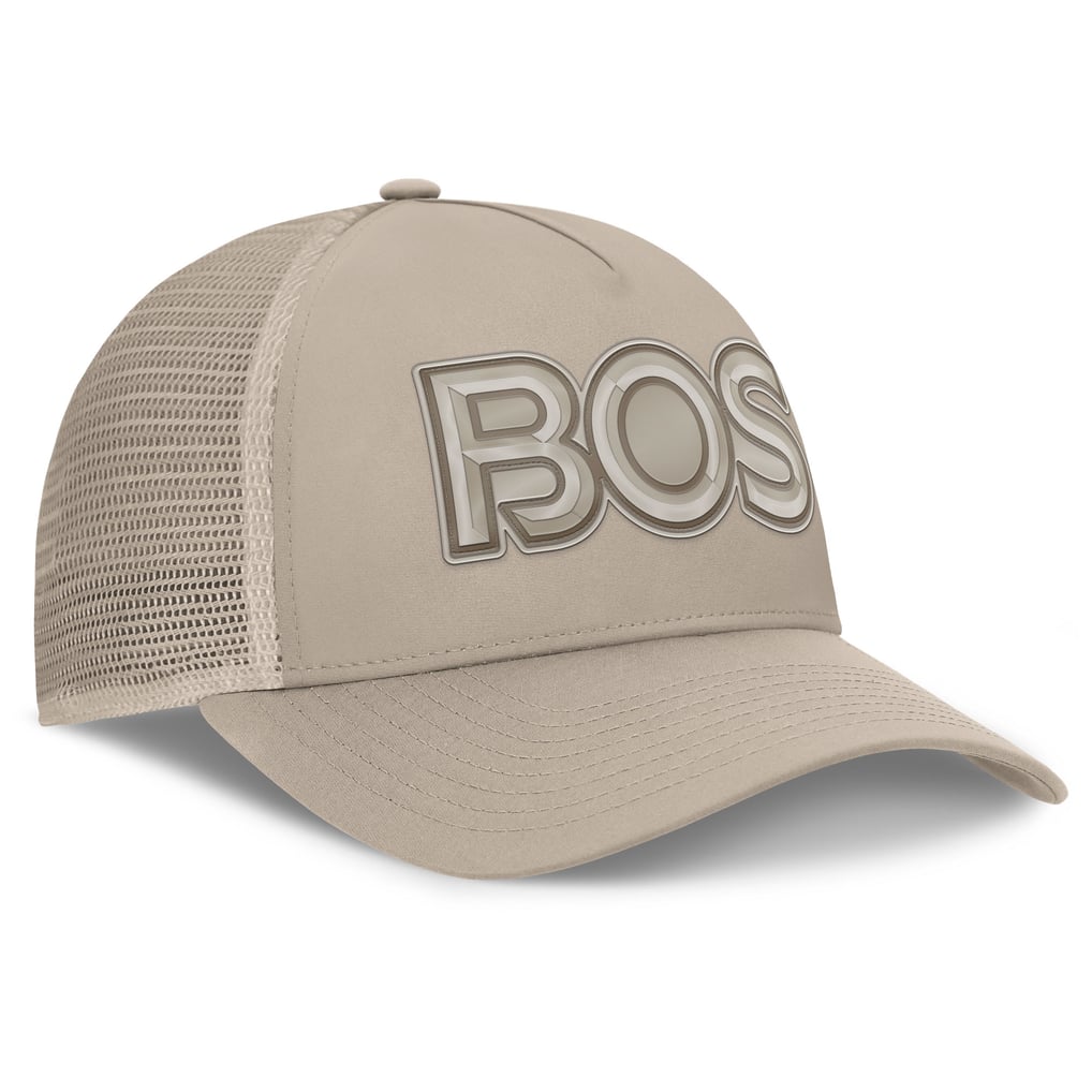 Boston Bruins Fanatics Women's Authentic Pro Road Trucker Adjustable Hat - Tan