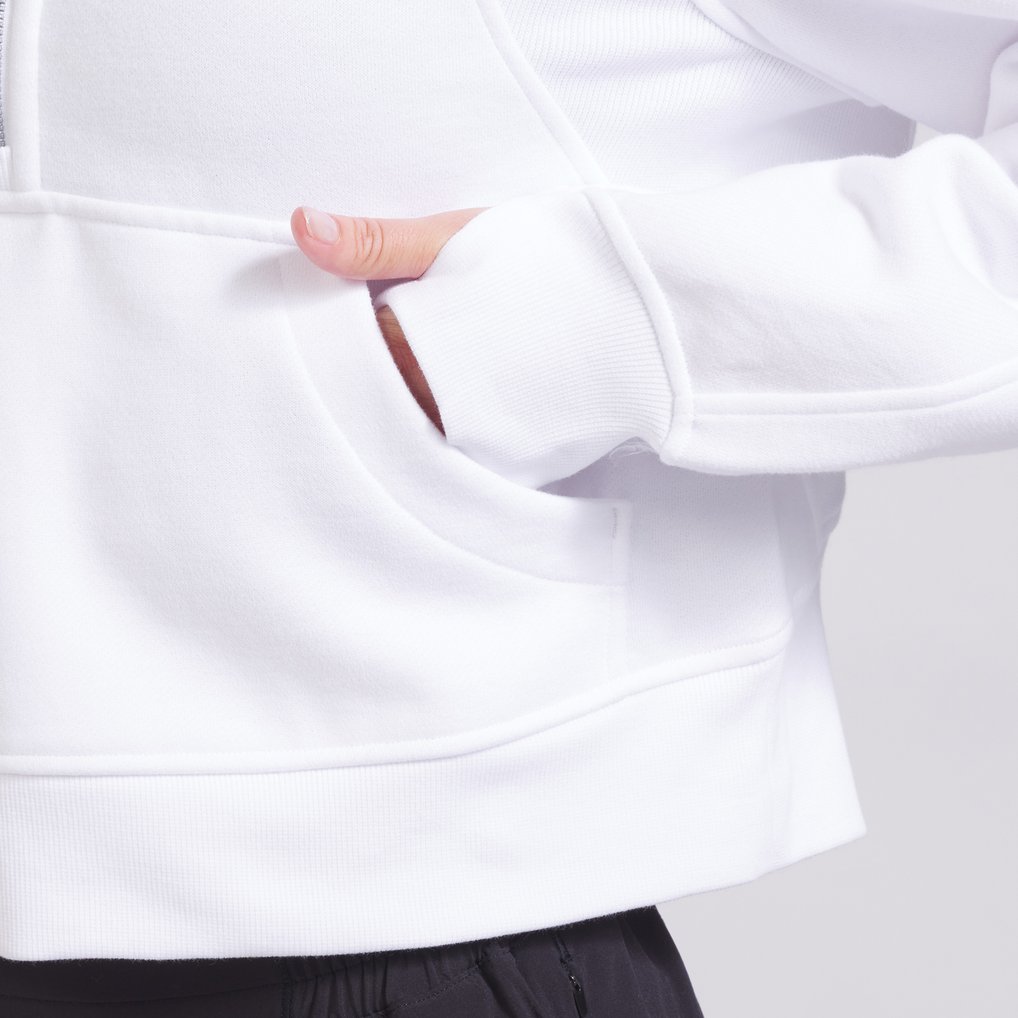 Boston Bruins lululemon Women's Scuba Oversized Half Zip Top - White