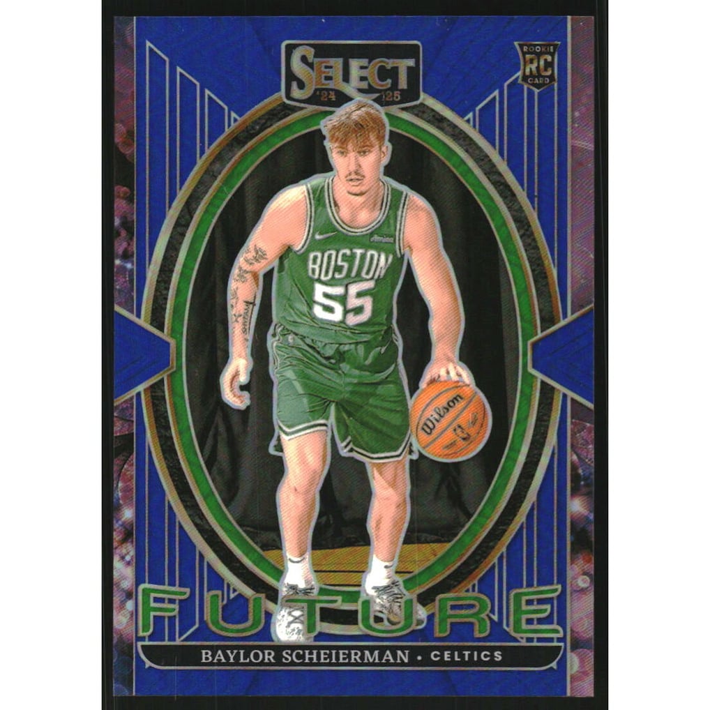 2024-25 Select Select Future Blue Prizms #13 Baylor Scheierman