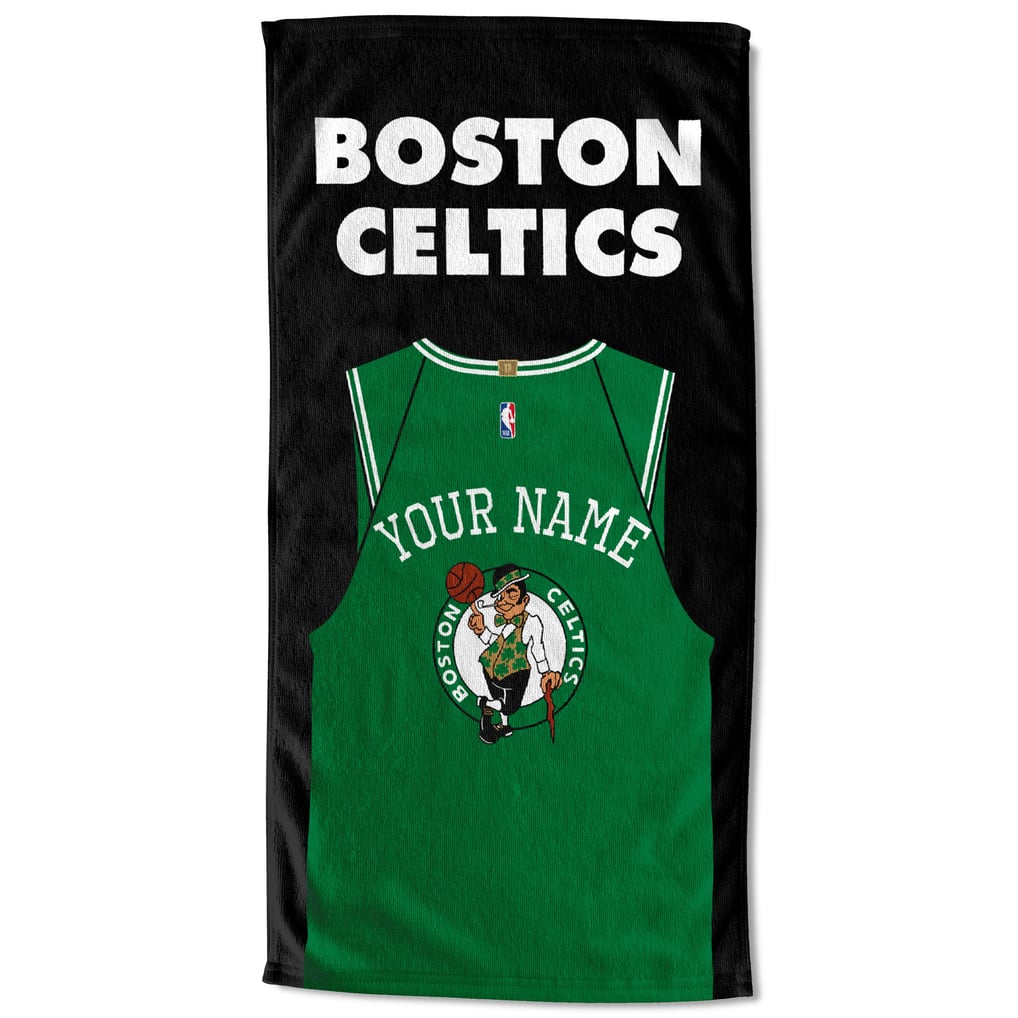 Boston Celtics 30'' x 60'' Personalized Beach Towel