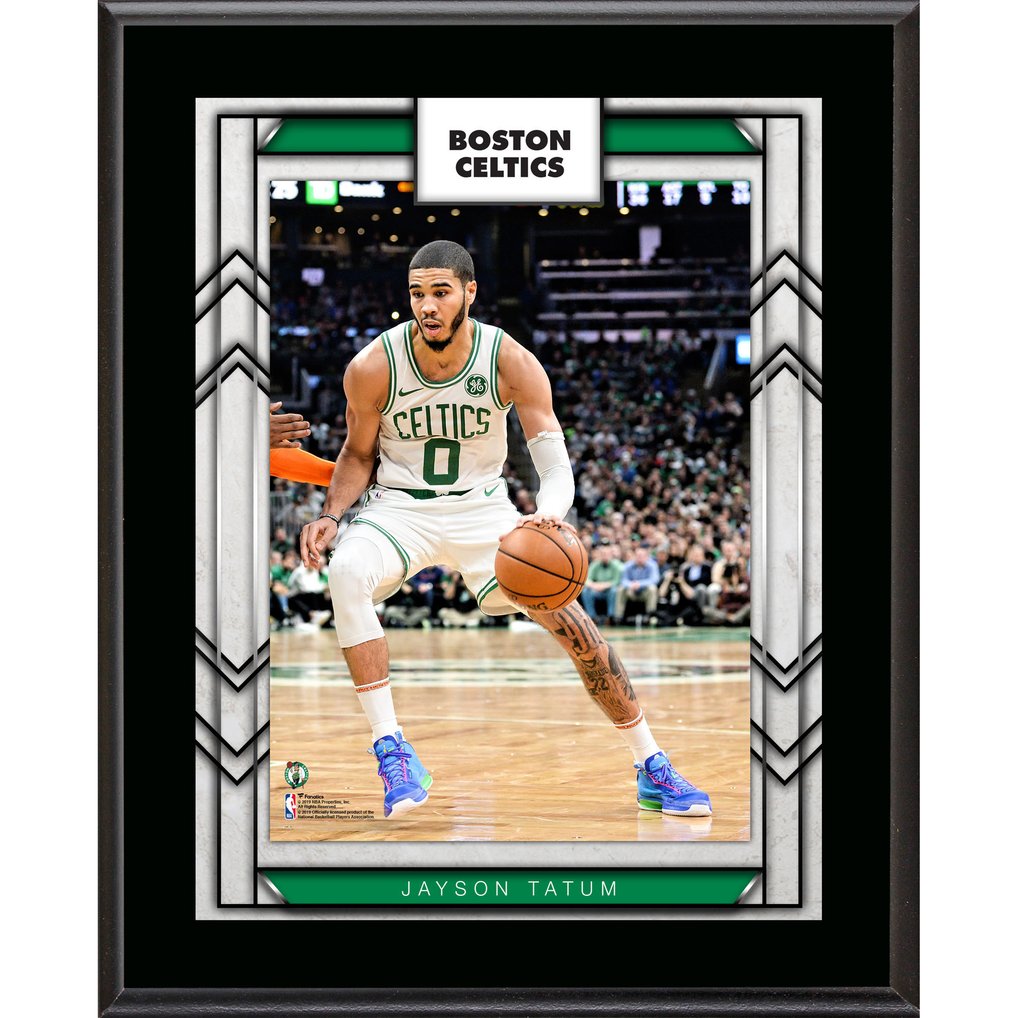 Jayson Tatum Boston Celtics Fanatics Authentic 10.5" x 13" Sublimated Player Plaque