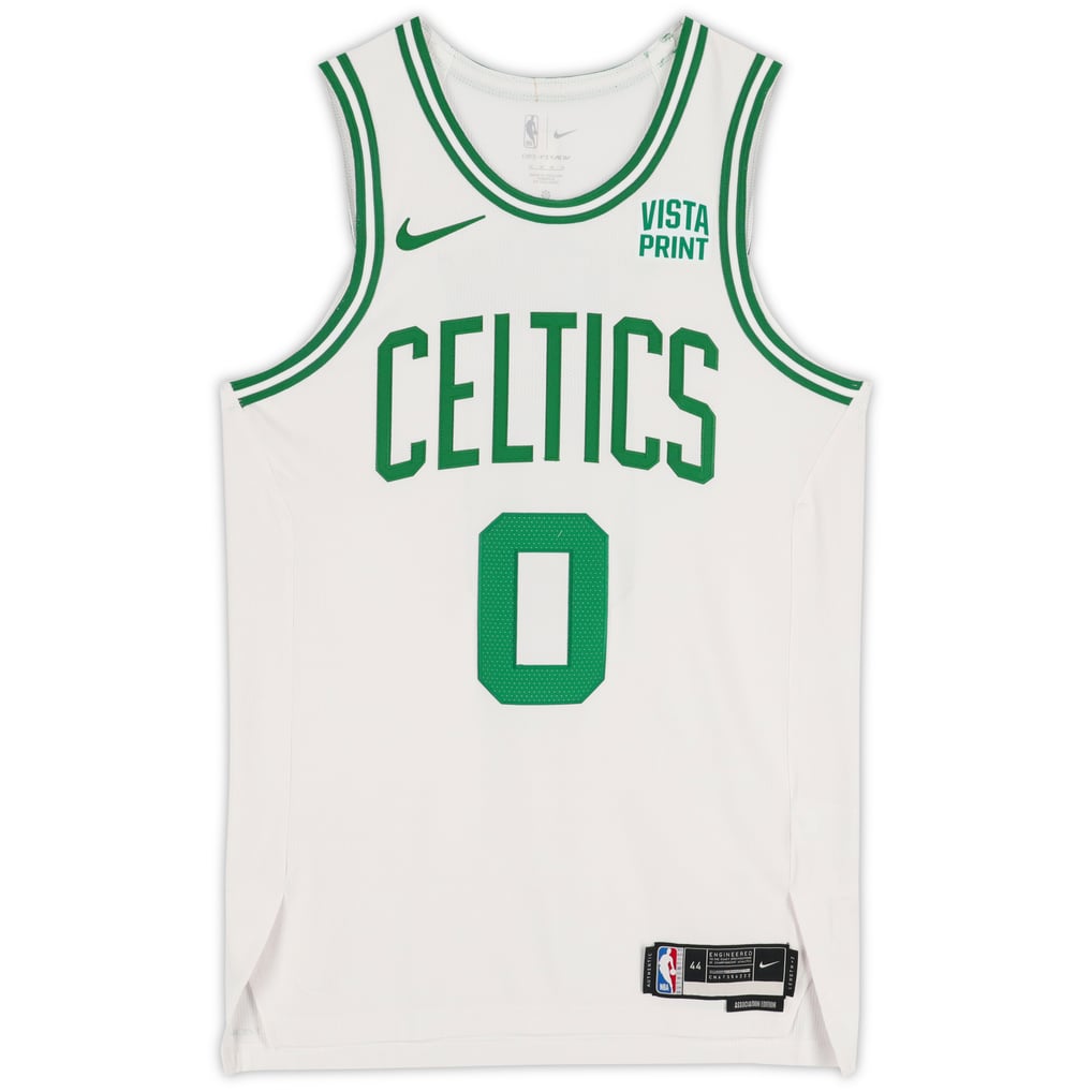 Jayson Tatum Boston Celtics Autographed Fanatics Authentic White Nike Association Authentic Jersey 
