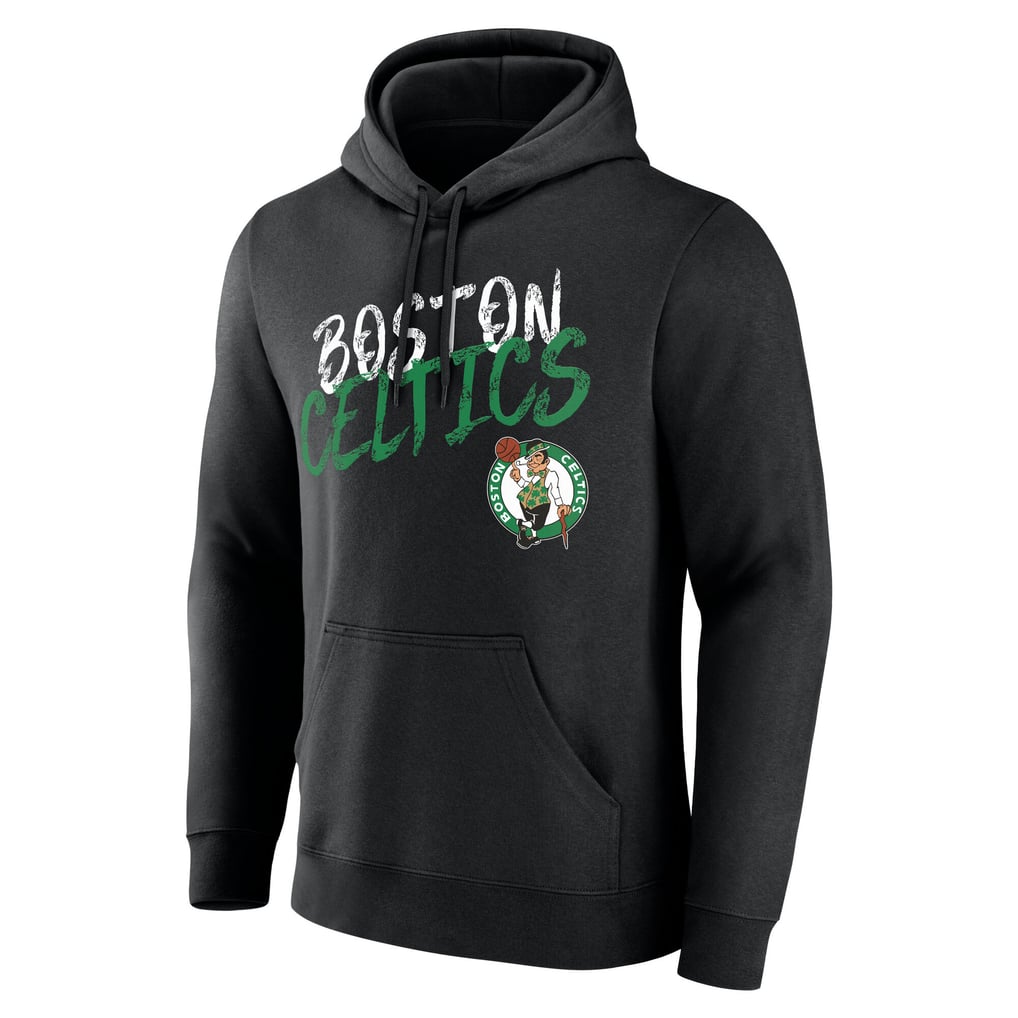 Boston Celtics Hustle Custom Pullover Hoodie - Black
