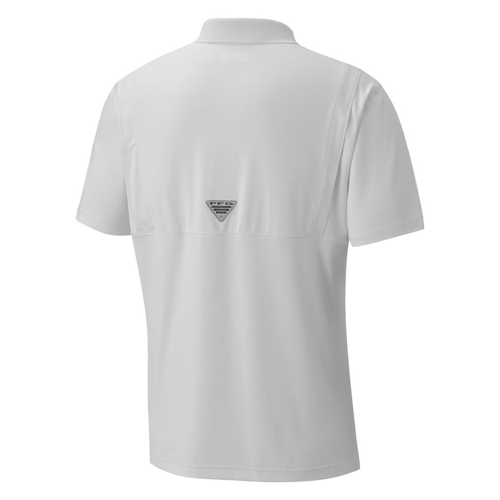  Boston Celtics Columbia Low Drag Offshore Polo - White