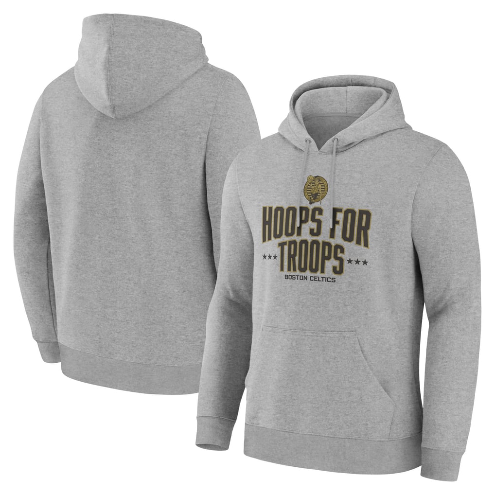 Boston Celtics Hoops For Troops Hoodie - Gray